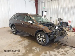 2021 Subaru Outback Touring with VIN 4S4BTAPC7M3104877, listed as a IAAI auction lot 42330821 with 40,494 mi miles and . Bid and sale history available at DreamBid. Image 1.