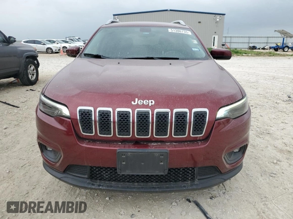 2019 Jeep Cherokee Latitude with VIN 1C4PJLCB0KD203797, listed as a Copart auction lot 51386735 with 127,924 mi miles and Salvage Title. Bid and sale history available at carsss.com. Image 5.
