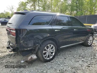 2017 Dodge Durango Citadel with VIN 1C4RDJEG2HC806441, listed as a Copart auction lot 50087124 with 139,940 mi miles and Salvage Title. Bid and sale history available at carsss.com. Image 3.
