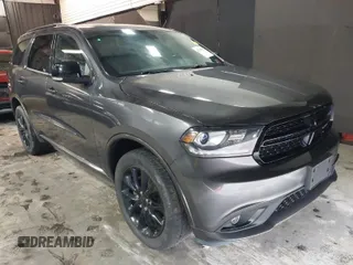2018 Dodge Durango GT with VIN 1C4RDJDG5JC497152, listed as a IAAI auction lot 41744538 with 108,654 mi miles and . Bid and sale history available at DreamBid. Image 1.