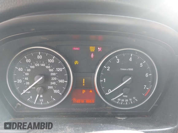 2011 BMW 3 Series 328i with VIN WBAPH5G55BNM81646, listed as a IAAI auction lot 42376059 with 116,318 mi miles and . Bid and sale history available at DreamBid. Image 7.