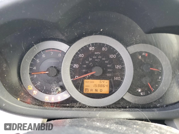 2007 Toyota RAV4 with VIN JTMZD33V975033337, listed as a Copart auction lot 45019205 with 159,864 mi miles and Non Repairable. Bid and sale history available at carsss.com. Image 9.