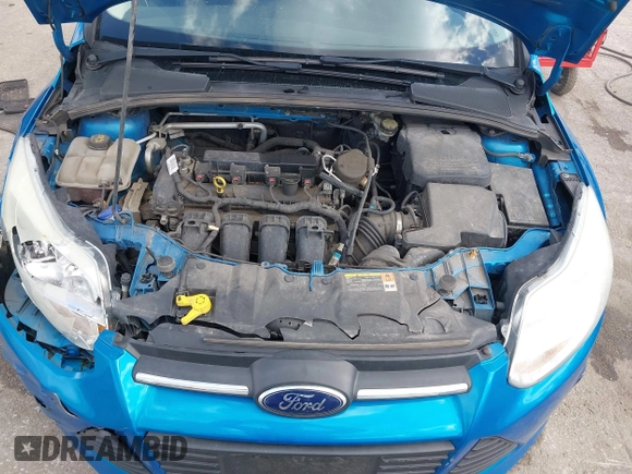 2014 Ford Focus SE with VIN 1FADP3F29EL160431, listed as a IAAI auction lot 42037212 with 112,607 mi miles. Bid and sale history available at carsss.com. Image 10.