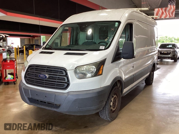 2016 Ford Transit Cargo z VIN 1FTYR2CM6GKA05933, wystawiony jako IAAI lot #42354462 z przebiegiem 177 190 mil mil oraz . Historia ofert i sprzedaży dostępna na DreamBid. Obrazek 1.