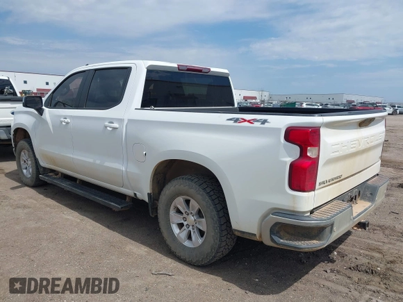 2020 Chevrolet Silverado 1500 LT with VIN 1GCUYDED4LZ137214, listed as a IAAI auction lot 42172170 with 110,082 mi miles and . Bid and sale history available at DreamBid. Image 3.