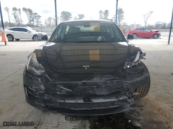 2019 Tesla Model 3 Long Range with VIN 5YJ3E1EB5KF434594, listed as a Copart auction lot 49093515 with 0 mi miles and Salvage Title. Bid and sale history available at carsss.com. Image 5.
