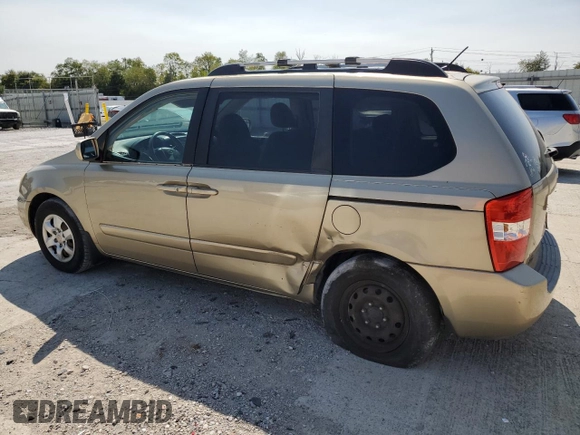 2007 Kia Sedona with VIN KNDMB133376125024, listed as a Copart auction lot 83657414 with 259,814 mi miles and Non Repairable. Bid and sale history available at carsss.com. Image 2.