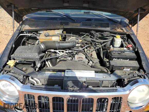 2006 Jeep Liberty Limited with VIN 1J8GL58K86W155922, listed as a Copart auction lot 64620815 with 130,149 mi miles and Salvage title. Bid and sale history available at DreamBid. Image 12.
