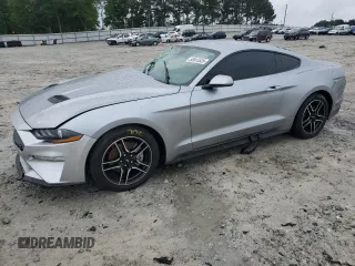 2022 Ford Mustang EcoBoost with VIN 1FA6P8TH5N5130684, listed as a Copart auction lot 55915535 with 61,093 mi miles and Salvage title. Bid and sale history available at DreamBid. Image 1.