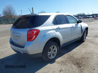 2017 Chevrolet Equinox LS with VIN 2GNALBEK8H1544612, listed as a IAAI auction lot 41717278 with 184,574 mi miles and . Bid and sale history available at carsss.com. Image 4.