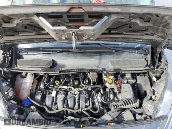 2020 Ford Transit Connect XL with VIN NM0GE9E29L1460302, listed as a Copart auction lot 47608165 with 36,221 mi miles and Salvage title. Bid and sale history available at DreamBid. Image 13.