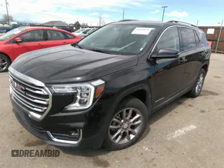 2023 GMC Terrain SLT with VIN 3GKALVEG1PL249973, listed as a IAAI auction lot 41826094 with 47,730 mi miles and . Bid and sale history available at carsss.com. Image 2.