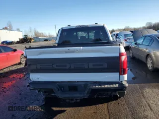 2024 Ford F-150 Raptor with VIN 1FTFW1RG1RFA22551, listed as a Copart auction lot 41604745 with 5,474 mi miles and Salvage Title. Bid and sale history available at DreamBid. Image 6.