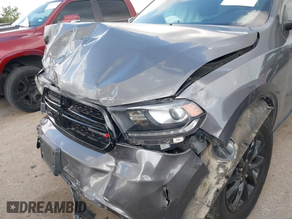 2017 Dodge Durango GT with VIN 1C4RDHDG9HC898223, listed as a IAAI auction lot 42086412 with 169,518 mi miles and . Bid and sale history available at DreamBid. Image 6.