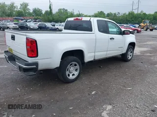 2021 Chevrolet Colorado 2WD Work Truck with VIN 1GCHSBEA9M1104836, listed as a IAAI auction lot 42273670 with 60,646 mi miles and . Bid and sale history available at DreamBid. Image 4.
