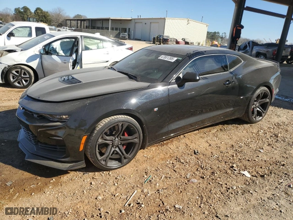 2023 Chevrolet Camaro 2SS with VIN 1G1FH1R79P0131228, listed as a Copart auction lot 47651395 with 26,766 mi miles and Salvage Title. Bid and sale history available at carsss.com. Image 1.