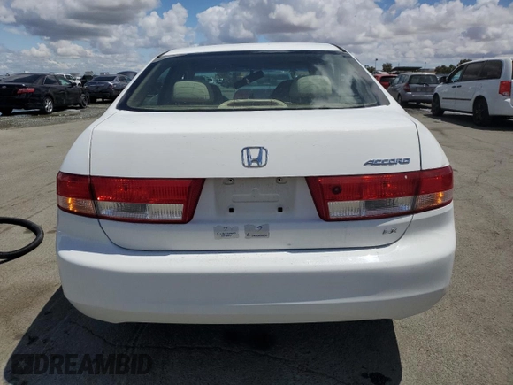 2004 Honda Accord LX z VIN JHMCM563X4C039584, wystawiony jako Copart lot #56711435 z przebiegiem 188 011 mil mil oraz Szkoda całkowita • Salvage title. Historia ofert i sprzedaży dostępna na DreamBid. Obrazek 6.