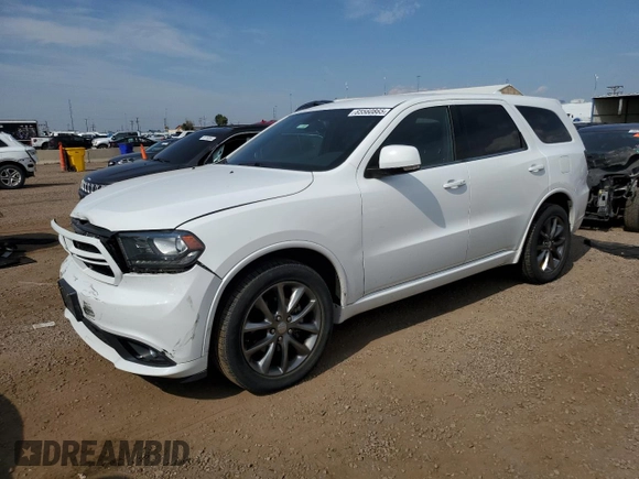 2014 Dodge Durango Limited with VIN 1C4RDJDG7EC599249, listed as a Copart auction lot 65560865 with 93,049 mi miles and Salvage title. Bid and sale history available at DreamBid. Image 1.