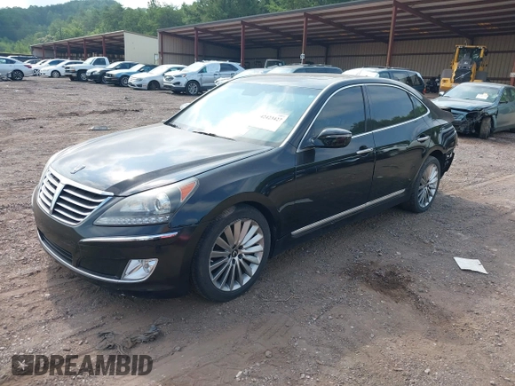 2012 Hyundai Equus Signature z VIN KMHGH4JHXCU048021, wystawiony jako IAAI lot #42423427 z przebiegiem 76 784 mil mil oraz . Historia ofert i sprzedaży dostępna na DreamBid. Obrazek 2.