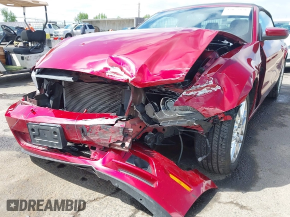 2014 Ford Mustang V6 with VIN 1ZVBP8EM1E5328100, listed as a IAAI auction lot 42075826 with 83,921 mi miles and . Bid and sale history available at DreamBid. Image 6.