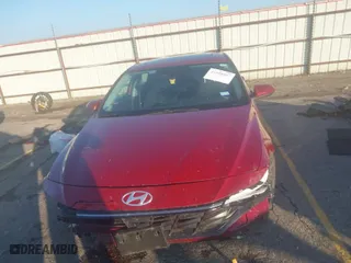 2024 Hyundai Elantra SEL with VIN KMHLS4DG4RU699964, listed as a IAAI auction lot 41058567 with 27,614 mi miles. Bid and sale history available at carsss.com. Image 12.