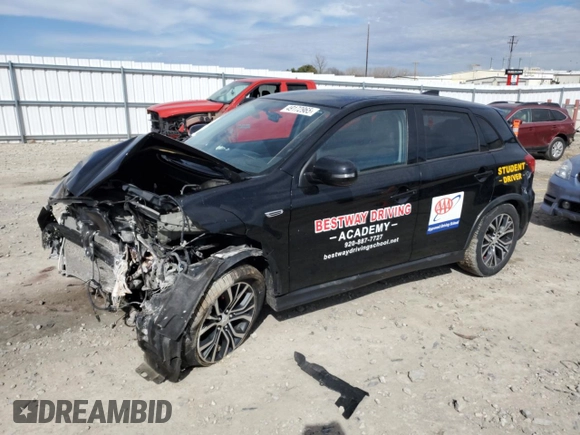 2018 Mitsubishi Outlander Sport SE 2.4 with VIN JA4AR3AWXJU001210, listed as a Copart auction lot 49172965 with 196,594 mi miles and Non Repairable. Bid and sale history available at carsss.com. Image 1.