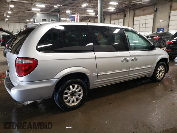 2001 Chrysler Town & Country LXi with VIN 2C8GP54L81R305070, listed as a Copart auction lot 42321265 with Not Provided miles and Salvage Title. Bid and sale history available at DreamBid. Image 3.