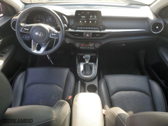 2019 Kia Forte EX with VIN 3KPF54AD0KE021400, listed as a Copart auction lot 49077415 with 96,511 mi miles and Salvage Title. Bid and sale history available at carsss.com. Image 8.