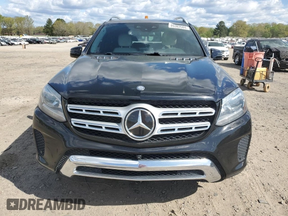 2017 Mercedes-Benz GLS 450 with VIN 4JGDF6EE1HA798923, listed as a Copart auction lot 49382684 with 107,430 mi miles and . Bid and sale history available at DreamBid. Image 5.