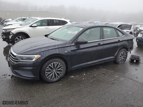 2019 Volkswagen Jetta SEL with VIN 3VWE57BU5KM192819, listed as a Copart auction lot 47439015 with 179,627 mi miles and Non Repairable. Bid and sale history available at carsss.com. Image 1.
