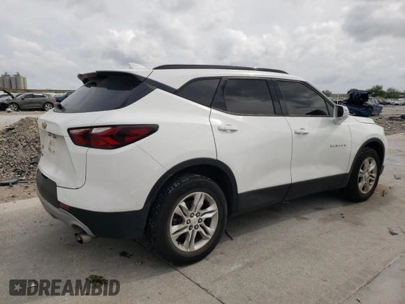 2020 Chevrolet Blazer LT with VIN 3GNKBCRSXLS550447, listed as a Copart auction lot 51762025 with 103,418 mi miles and Salvage title. Bid and sale history available at DreamBid. Image 3.