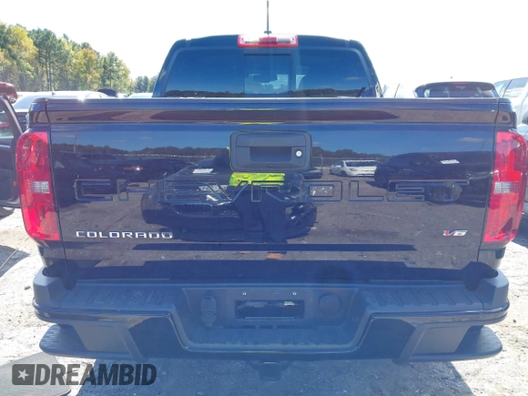 2021 Chevrolet Colorado 2WD LT with VIN 1GCGSCEN4M1100584, listed as a IAAI auction lot 40625359 with 42,766 mi miles and . Bid and sale history available at DreamBid. Image 16.