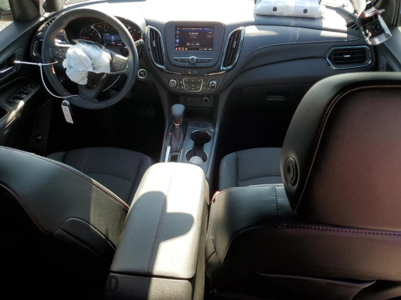 2024 Chevrolet Equinox RS with VIN 3GNAXMEG9RS122480, listed as a Copart auction lot 52601065 with 7,282 mi miles and Salvage Title. Bid and sale history available at DreamBid. Image 8.