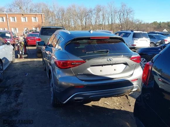 2017 Infiniti QX30 Premium with VIN SJKCH5CR0HA022712, listed as a IAAI auction lot 41189690 with NaN miles. Bid and sale history available at carsss.com. Image 16.