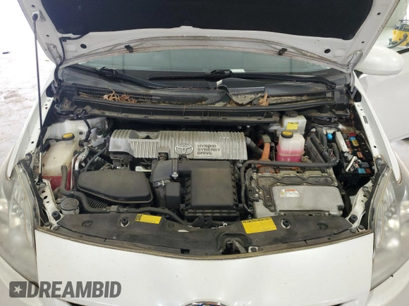 2010 Toyota Prius II z VIN JTDKN3DU8A0005697, wystawiony jako Copart lot #61008945 z przebiegiem 87 784 mil mil oraz Czysty tytuł • Clean title. Historia ofert i sprzedaży dostępna na DreamBid. Obrazek 11.