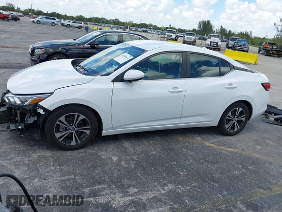 2022 Nissan Sentra SV z VIN 3N1AB8CV7NY287969, wystawiony jako IAAI lot #42501611 z przebiegiem 55 975 mil mil oraz . Historia ofert i sprzedaży dostępna na DreamBid. Obrazek 15.