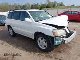 2006 Toyota Highlander w/3rd Row z VIN JTEEP21A960166297, wystawiony jako IAAI lot #41929307 z przebiegiem 307 869 mil mil oraz . Historia ofert i sprzedaży dostępna na DreamBid. Obrazek 1.