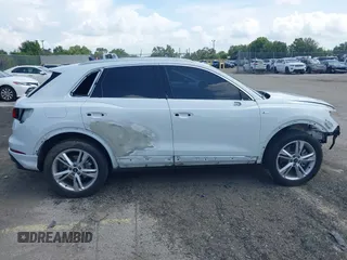 2024 Audi Q3 S line Premium Plus with VIN WA1EECF3XR1042154, listed as a IAAI auction lot 42552601 with 22,881 mi miles and . Bid and sale history available at DreamBid. Image 14.