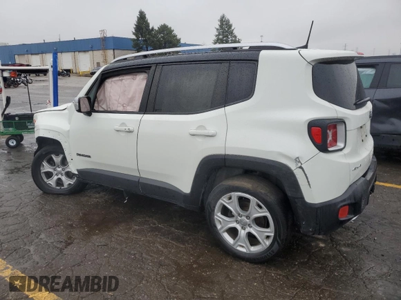 2018 Jeep Renegade Limited с VIN ZACCJBDB6JPH80597, выставлен на аукционе Copart как лот 80479044 с пробегом 174 561 миль миль и Списание • Salvage title. История ставок и продаж доступна на DreamBid. Изображение 2.