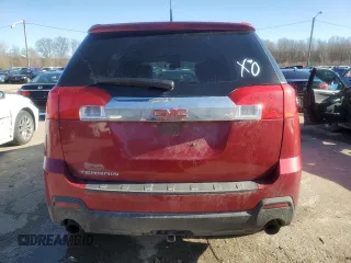 2013 GMC Terrain SLT with VIN 2GKFLUE36D6127722, listed as a Copart auction lot 47936645 with 214,169 mi miles and Salvage Title. Bid and sale history available at carsss.com. Image 6.
