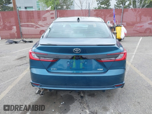 2025 Toyota Camry LE with VIN 4T1DAACK6SU105831, listed as a IAAI auction lot 41893480 with Not Provided miles and . Bid and sale history available at carsss.com. Image 16.