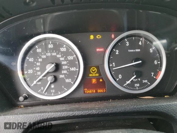 2011 BMW X6 50i z VIN 5UXFG8C50BLZ96931, wystawiony jako Copart lot #54409465 z przebiegiem 154 818 mil mil oraz Szkoda całkowita • Salvage title. Historia ofert i sprzedaży dostępna na DreamBid. Obrazek 9.