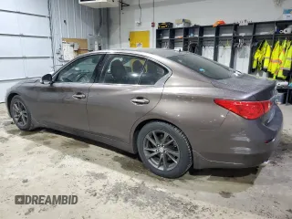 2017 Infiniti Q50 Signature Edition z VIN JN1EV7AP8HM740950, wystawiony jako Copart lot #88623625 z przebiegiem 96 576 mil mil oraz Szkoda całkowita • Salvage title. Historia ofert i sprzedaży dostępna na DreamBid. Obrazek 2.