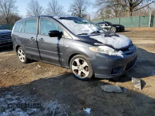 2006 Mazda 5 Sport with VIN JM1CR293960124935, listed as a Copart auction lot 42375275 with 125,750 mi miles and Salvage Title. Bid and sale history available at DreamBid. Image 4.