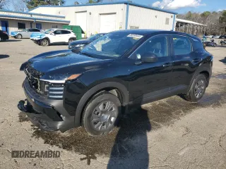 2025 Nissan Kicks S with VIN 3N8AP6BA9SL333171, listed as a Copart auction lot 86530444 with 2,697 mi miles and Salvage Title. Bid and sale history available at carsss.com. Image 1.