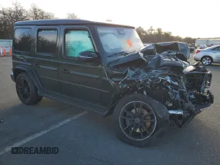 2025 Mercedes-Benz G with VIN W1NWH1AB7SX009659, listed as a Copart auction lot 41561635 with Not Provided miles and Salvage Title. Bid and sale history available at DreamBid. Image 4.
