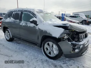 2011 Jeep Compass Latitude with VIN 1J4NT1FA8BD224478, listed as a Copart auction lot 45090345 with 142,051 mi miles and Salvage Title. Bid and sale history available at carsss.com. Image 4.