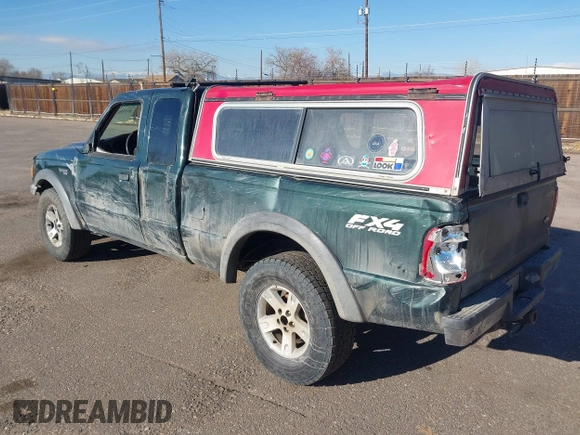 2002 Ford Ranger XL Fleet with VIN 1FTZR45EX2PA41562, listed as a IAAI auction lot 41518437 with 302,842 mi miles. Bid and sale history available at carsss.com. Image 3.