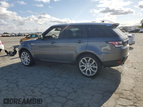 2016 Land Rover Range Rover Sport HSE with VIN SALWR2VF8GA573895, listed as a Copart auction lot 54260095 with 86,640 mi miles and Clean title. Bid and sale history available at DreamBid. Image 2.