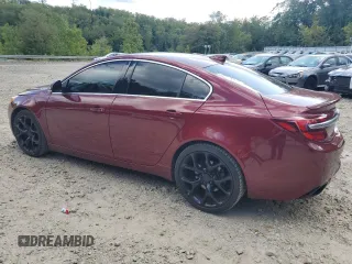 2016 Buick Regal GS with VIN 2G4GV5GX3G9157582, listed as a Copart auction lot 68622714 with 111,842 mi miles and Salvage Title. Bid and sale history available at DreamBid. Image 2.